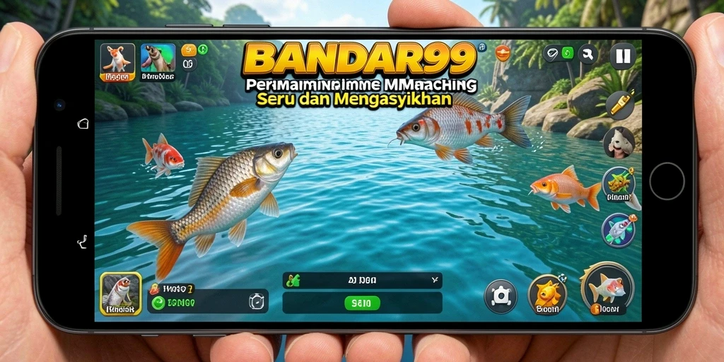 Gameplay BANDAR99 yang mendebarkan saat memancing ikan.