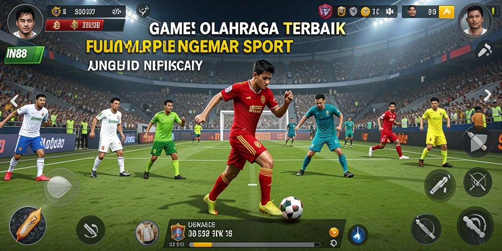 Tampilan menarik dari gameplay olahraga di IN88 dengan grafik yang memukau.