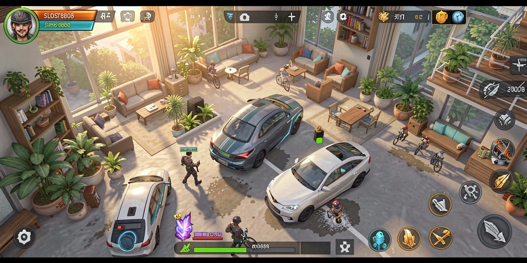 Tampilan gameplay SLOST8808 yang menarik dan interaktif.